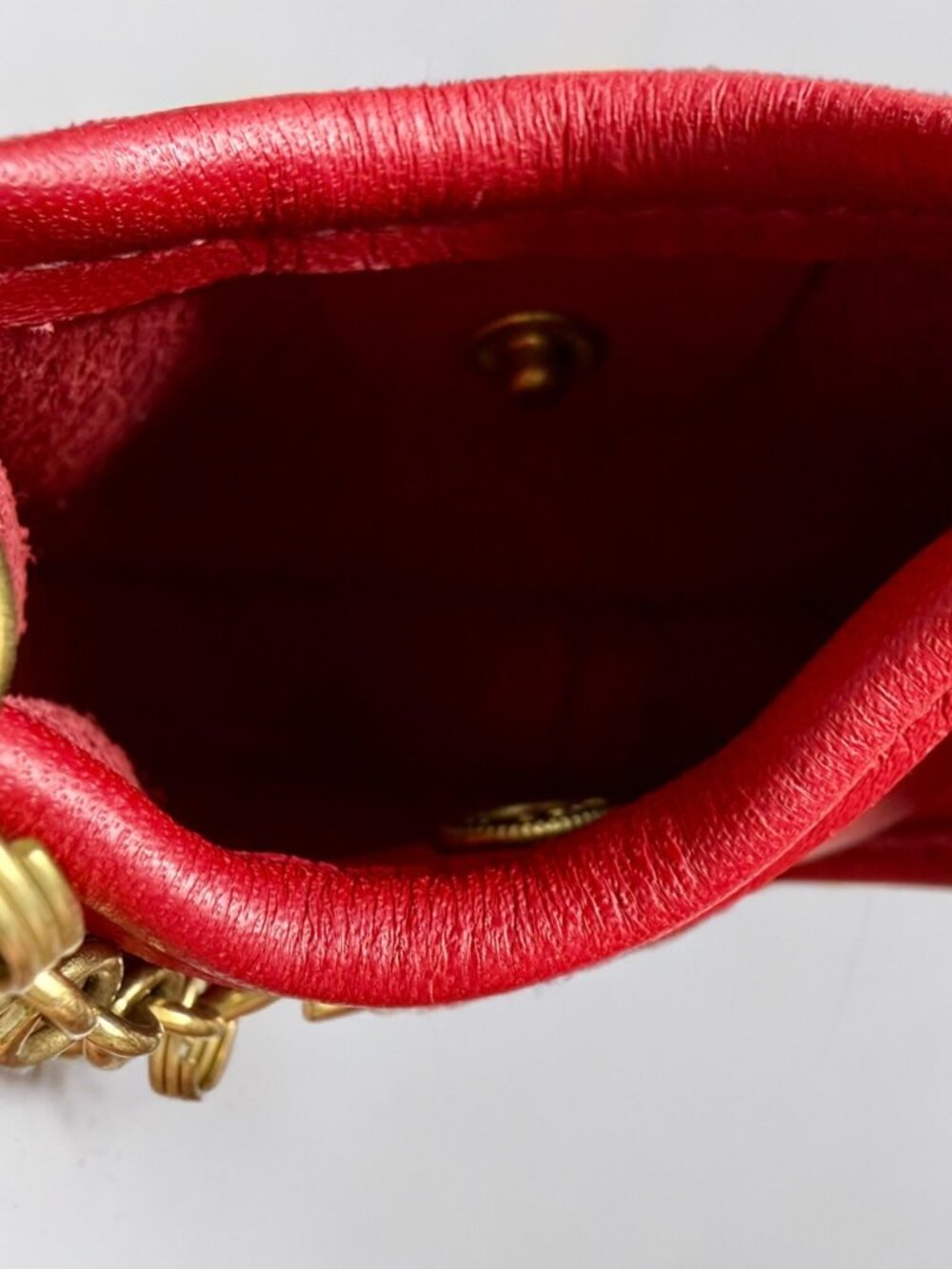 Coach Mini Red Ergo Keyfob Keychain Key Ring 7255 - Picture 10 of 13